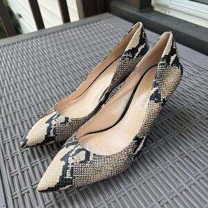 Banana Republic Snakeskin Heels